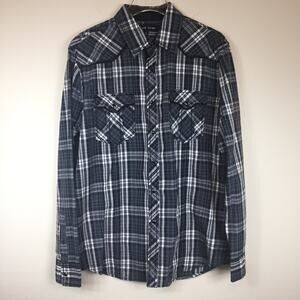 Black Rivet | Western Style Button Down | Sz Large
